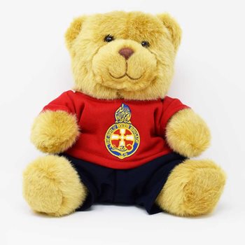28cm Teddy Bear With GB Crest
