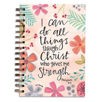 Spiral Journal I can do all things through Christ