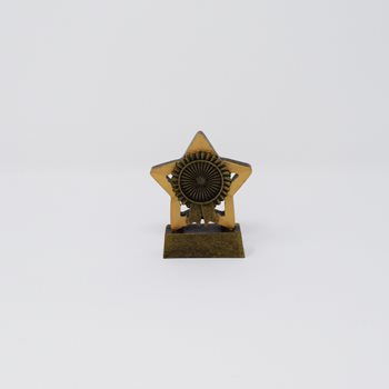Micro Rosette Star Trophy 7.75cm (A1844)