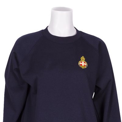 Navy Round Neck Sweatshirt