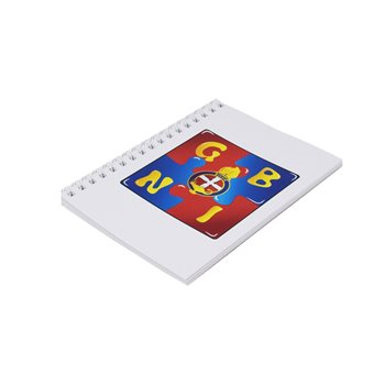 A6 Notebook Jigsaw Logo