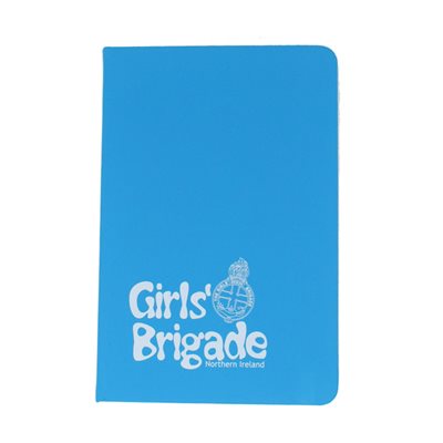 A5 Blue Hardback Notebook (Plain Pages)