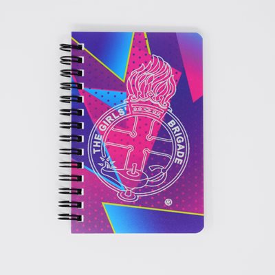 GB Purple Abstract Notebook A6
