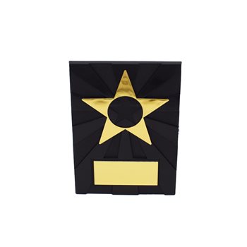 Apex Star Plaque 9cm (PP101AG)