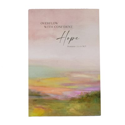 Prayer Journal Overflow With Hope