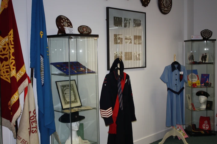 History Room and Borrowing Old Uniforms