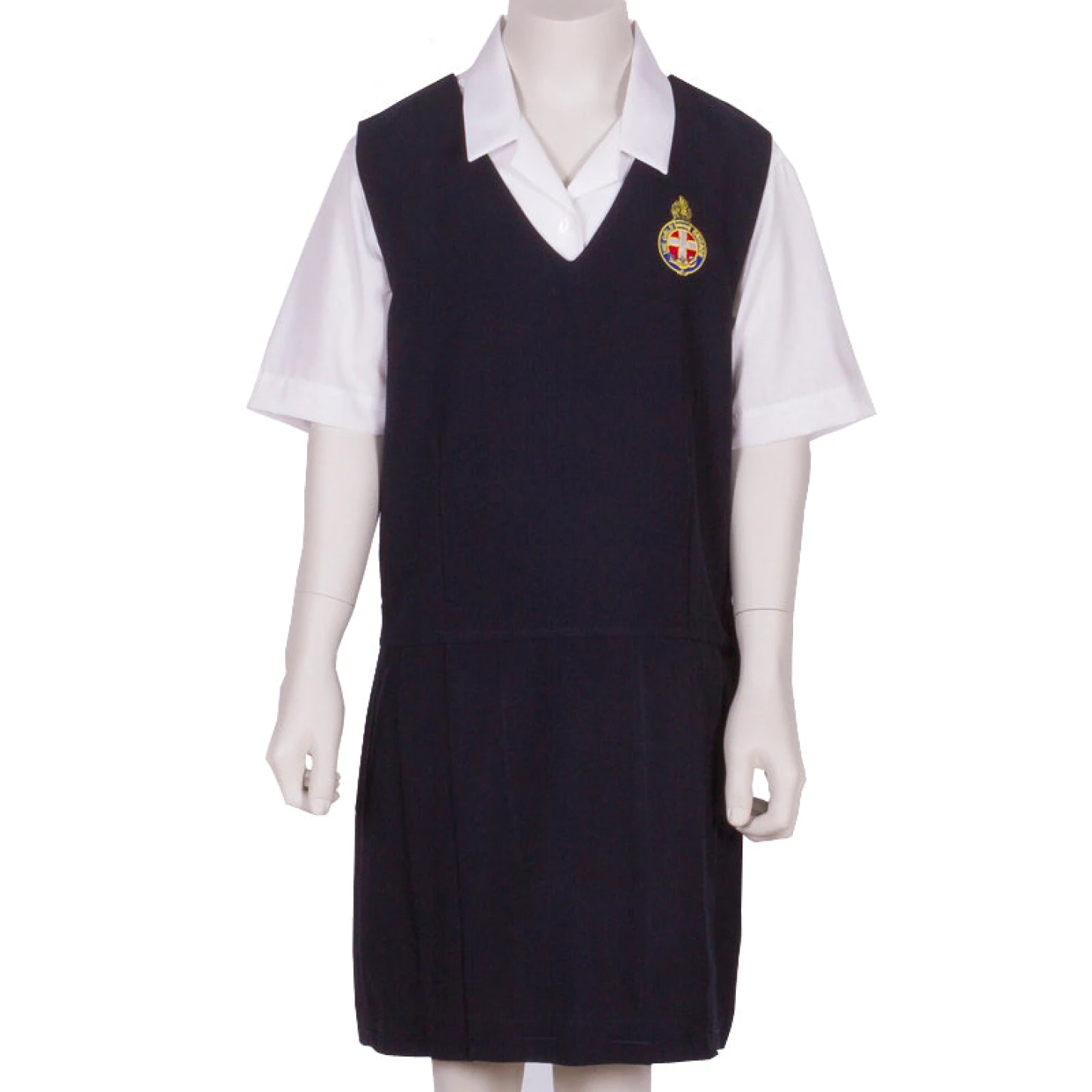 Navy Tunic - Unhemmed longer length