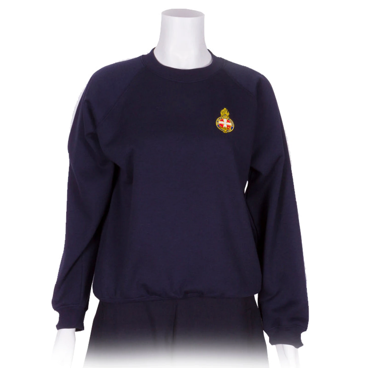 Navy Round Neck Sweatshirt