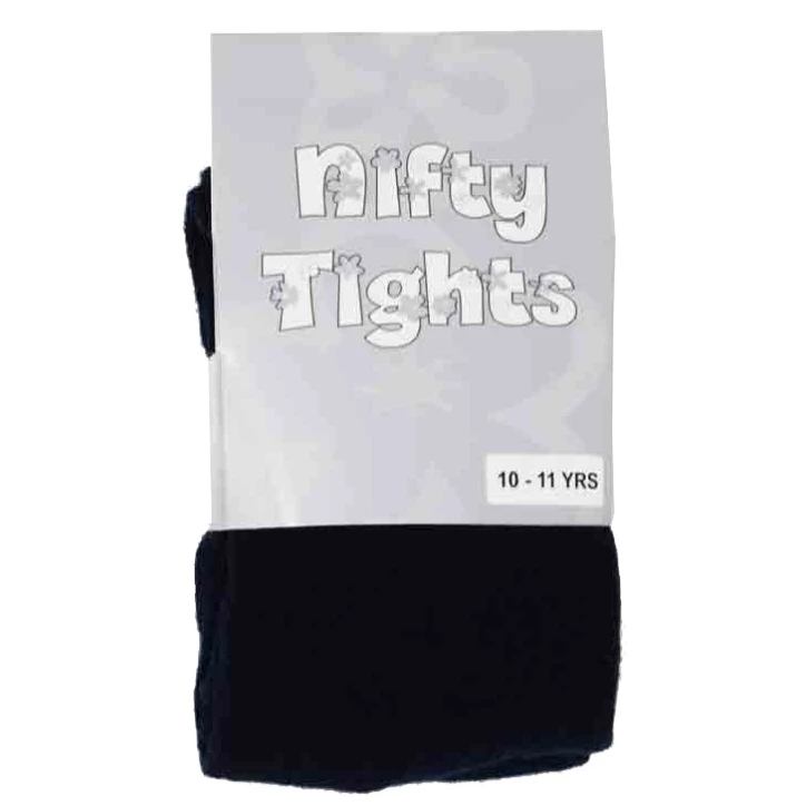 Girl's Navy Tights Age 6-7 (discontinued)
