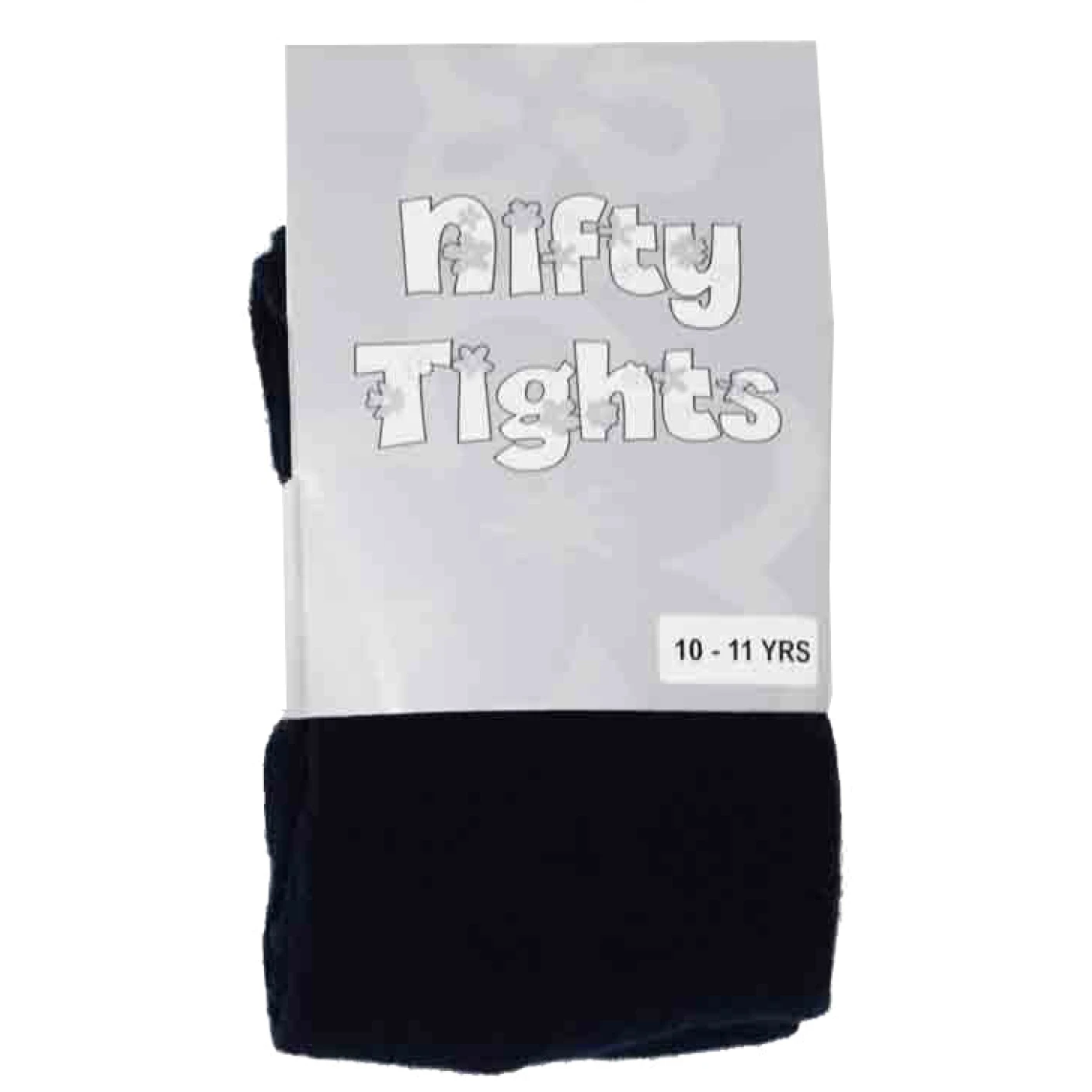 Girl's Navy Tights (Age 6-7)