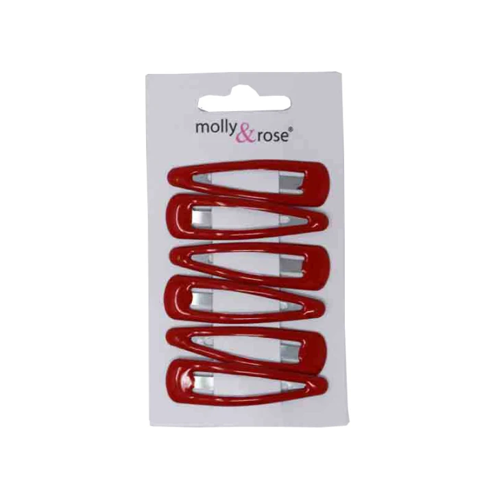 Red Hair Clips