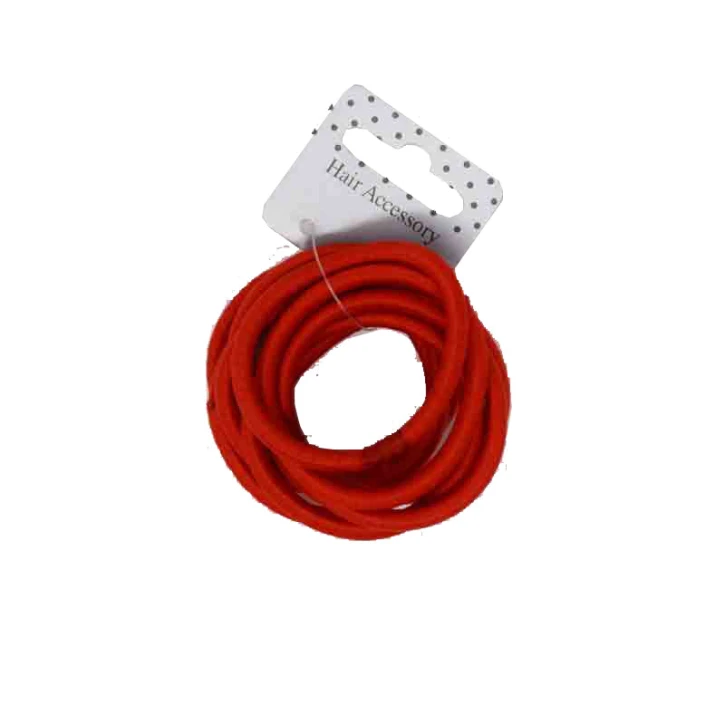 Red Hair Elastics (10 Pack)