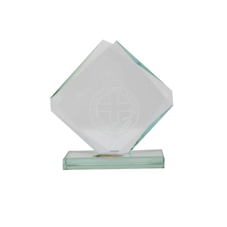 Engraved Belfast Crystal Plaque