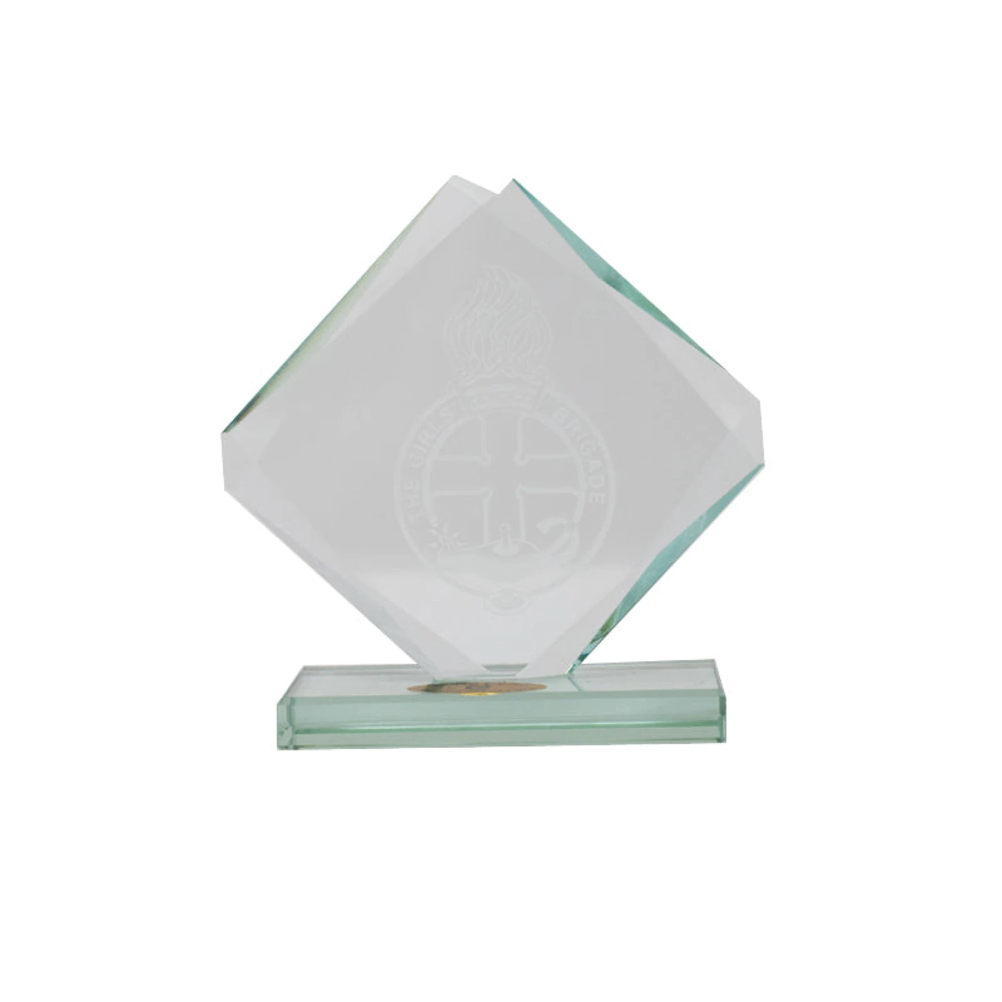 Engraved Belfast Crystal Plaque