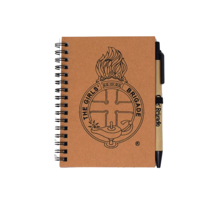 A6 Natural Notebook & Pen