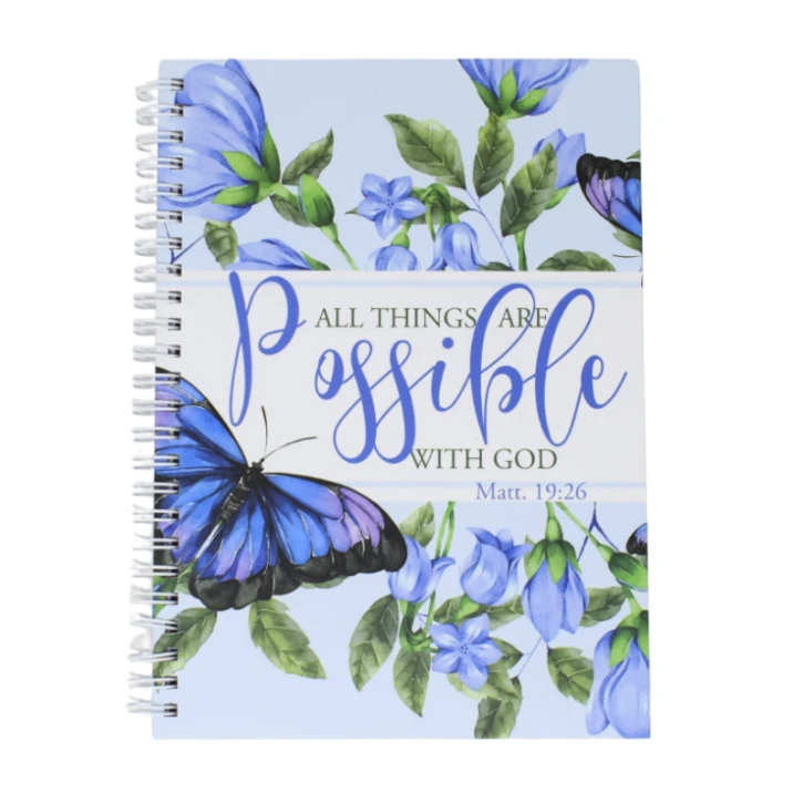 A5 Hard Cover Journal All Things Are Possible