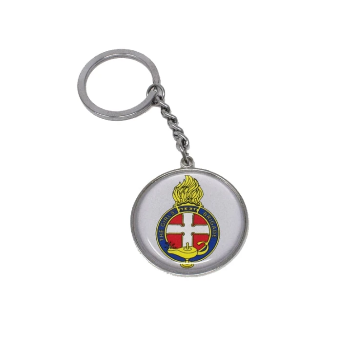 GB Crest Keyring