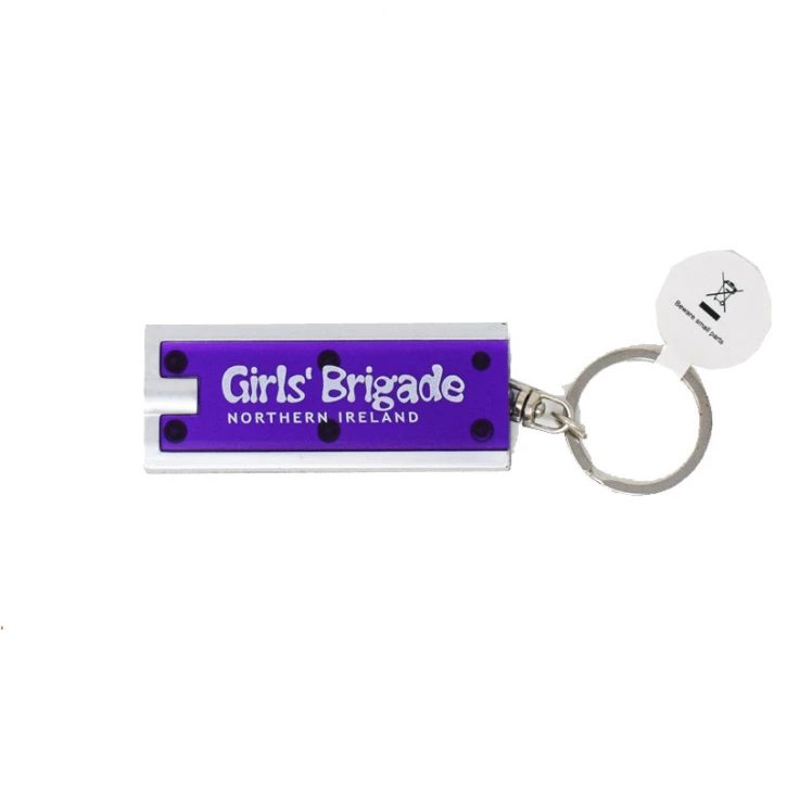 Purple Torch Keyring