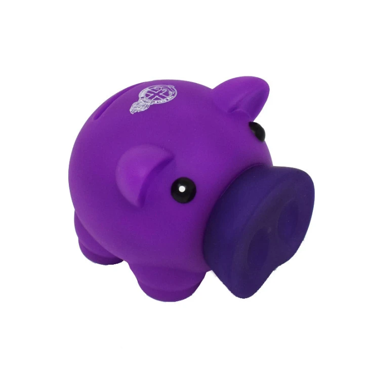 Purple Piggy Bank