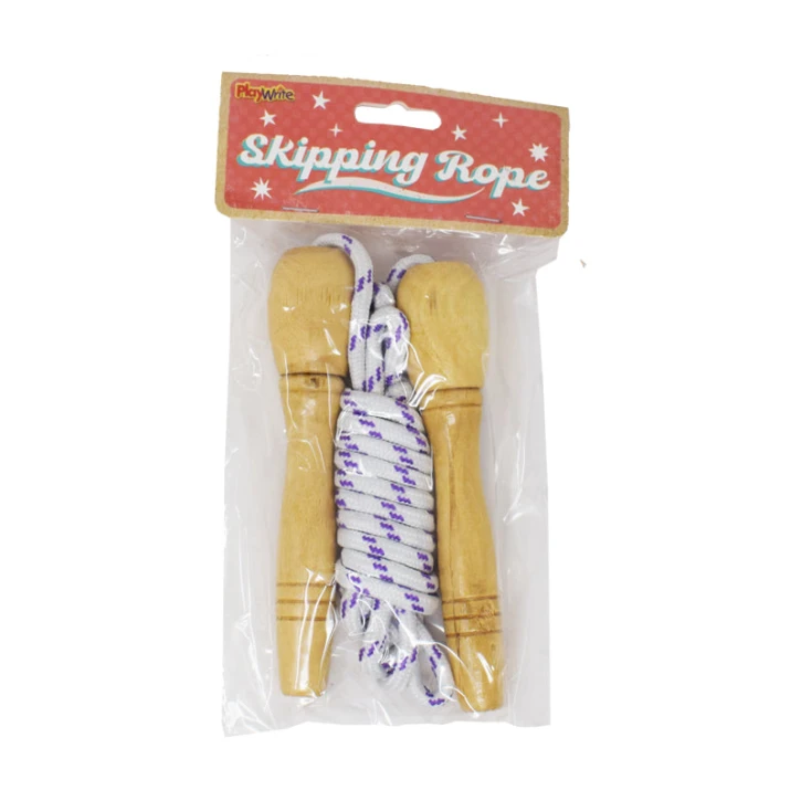 2m Wood Handled Skipping Rope