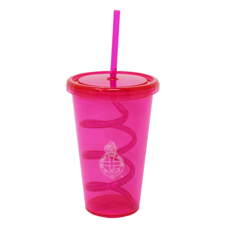 Pink Twister Beaker