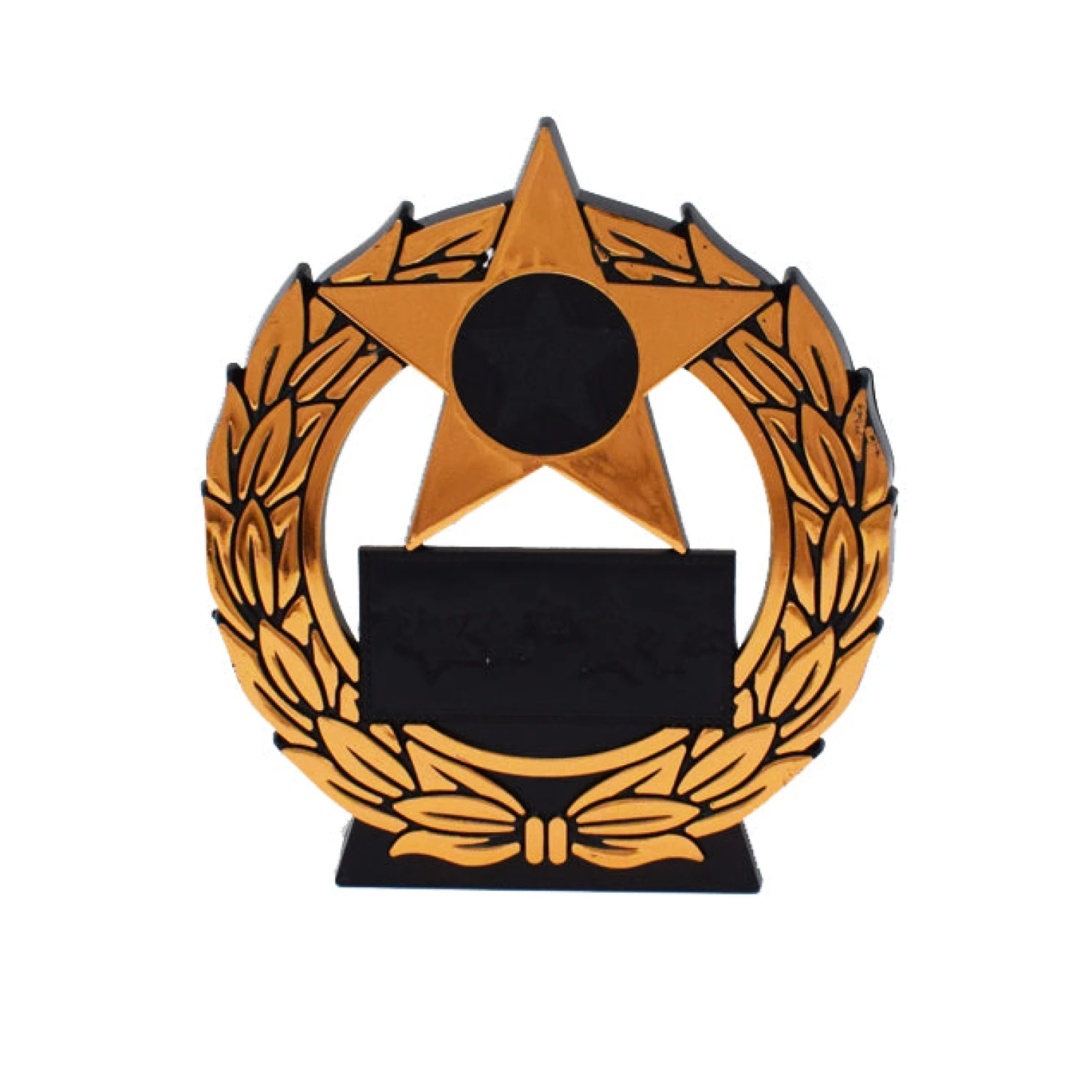 Bronze Mega Star Plaque 11.5cm